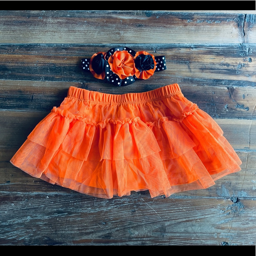Halloween TuTu and Headband